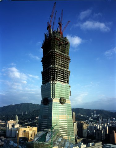 Taipei 101 Under Construction