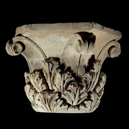 Corinthian capital from Ai Khanum, 145 B.C., � Thierry Olliver
