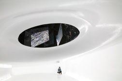 Oculus with Media for “Dark Side of the Moon” exhibit at SCI-Arc