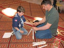 Scout Paper Tower Challenge