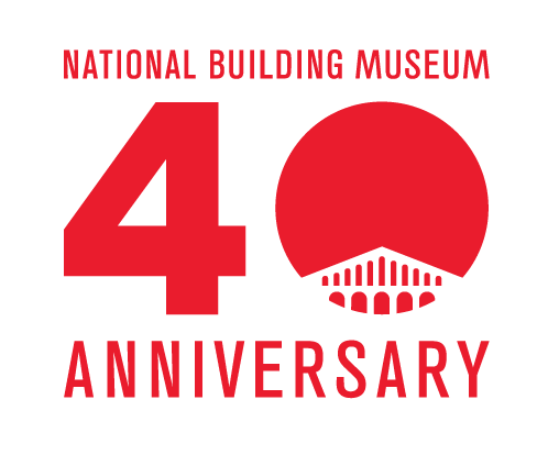 National Building Museum 40th Anniversary Logo