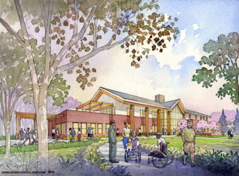 USO Warrior and Family Center at Fort Belvoir
