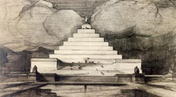 Unbuilt Washington Pope Pryamid