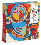 Click here for more information about Frank Lloyd Wright Hoffman House Rug Shaped Jigsaw Puzzle