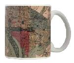 Click here for more information about 1887 Map of Washington D.C. Mug