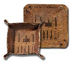 Click here for more information about Study of Skyscrapers Leather Valet Tray