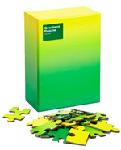 Click here for more information about Gradient Puzzle  Green and Yellow Small