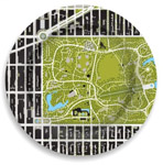 Click here for more information about Central Park Sheep Meadow Garden Plate