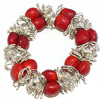 Click here for more information about Elegant Stretchy Red Good Luck Bracelet