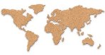 Click here for more information about Corkboard World Map