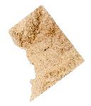 Click here for more information about Washington, D.C. Wood Topographic Magnet