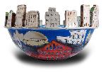 Click here for more information about Washington, D.C. Large Round Ceramic Bowl